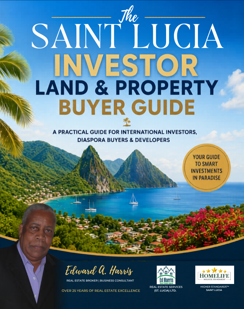 The Saint Lucia Investor Land & Property Buyer Guide — Book Cover